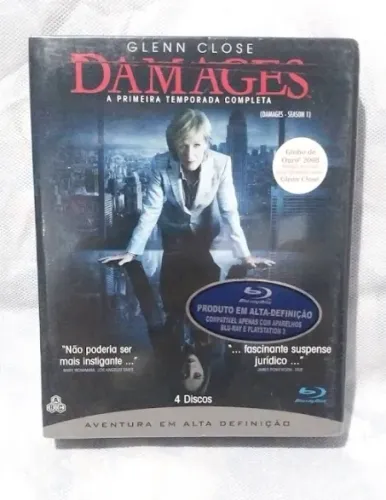 Blu-ray serie  Damages 1 temporada  Lacrado 