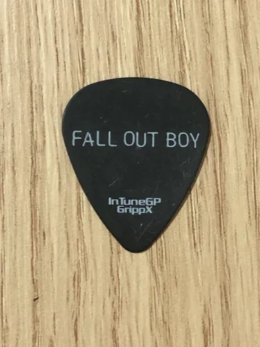 Palheta Fall Out Boy I Wanna Be Tour 2025 + Kit VIP