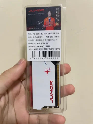 Memória RAM DDR4 8GB 3200MHz JUHOR - NOVA, lacrada!