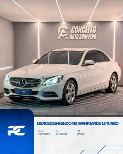 Mercedes-Benz C-180 CGI Avant. 1.6/1.6 Flextb 16V Aut. 2015