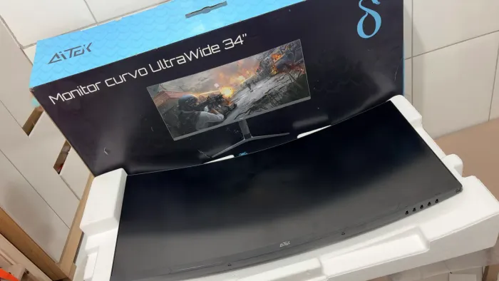 Monitor curvo ultra wide 34 altek delta