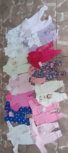 Lote roupinhas bebê menina 