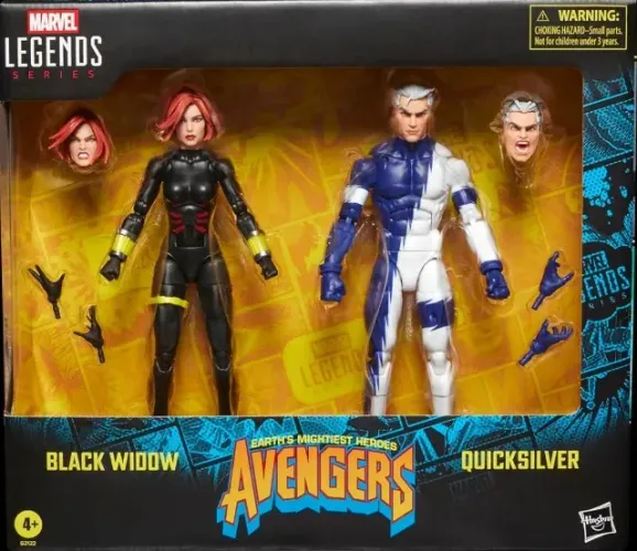 Black Widow Quicksilver Vingadores Legends - Lacrado