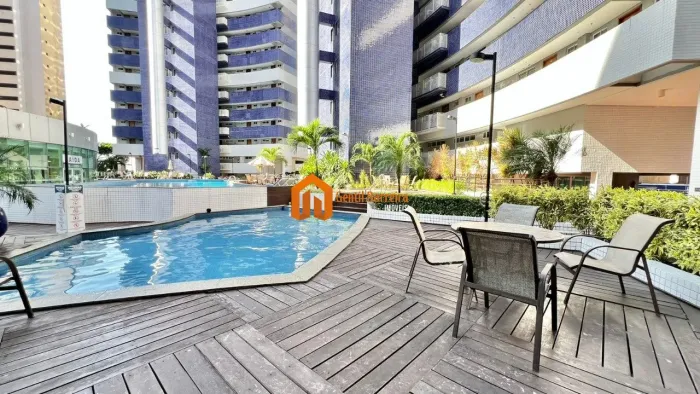 Beach Class Fortaleza - Andar Alto e Mobiliado