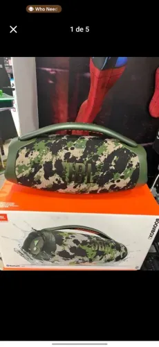 CAIXA DE SOM JBL BOOMBOX 3 ORIGINAL LACRADA CAMUFLADA