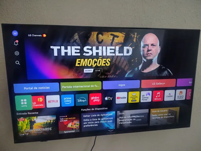 Vendo smart tv 43 4k semi nova 