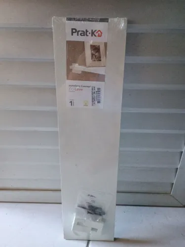 PRATELEIRA BRANCA 60CM. (LACRADA! 1 UNIDADE DISPONÍVEL!)