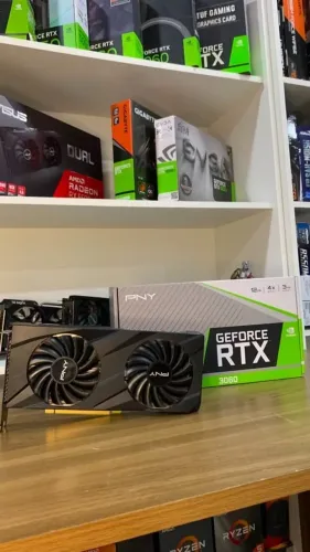 RTX 3060 12GB PNY (PEGO SUA PLACA DE VIDEO NA TROCA!)