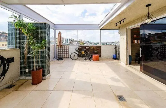 Cobertura à venda, 3 quartos, 1 suíte, 2 vagas, JARDIM AMÉRICA - Belo Horizonte/MG