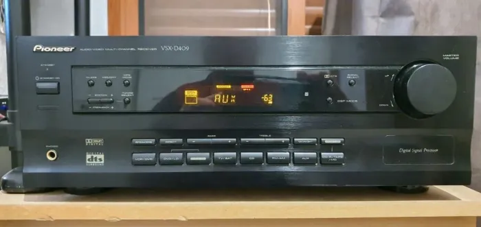 Receiver Pioneer Vsx-d409 C/ Cr - Revisado