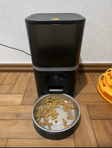 Alimentador Automático Pet Wi-Fi 6L com Câmera Full HD, App e Áudio Bidirecional