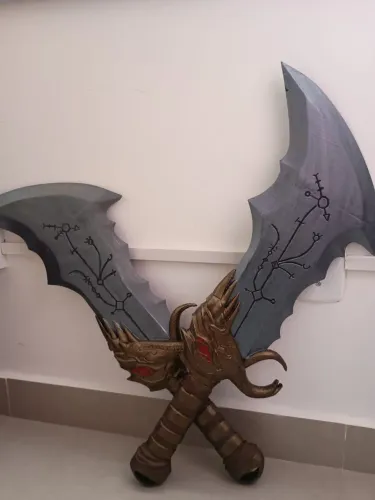 Espadas do Kratos - God of War - Impressão 3D