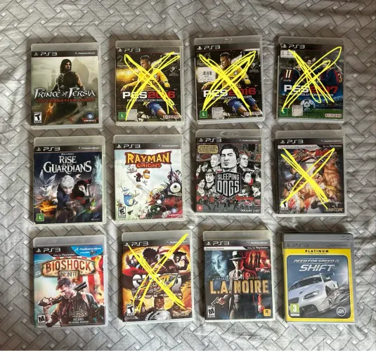 Jogos PS3 - R$ 50,00 cada