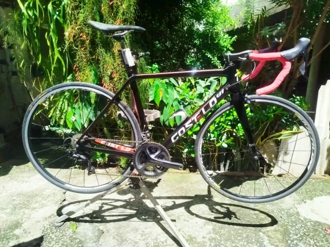 Vendo bike Costelo quadro, canote e garfo em carbono Tam 54.
