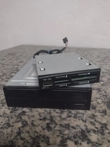 Kit - Leitor de DVD+ Leitor de Cartão