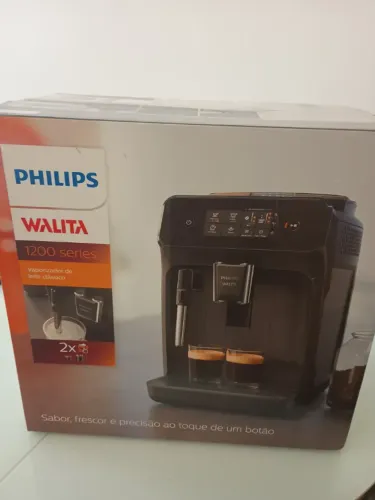 Cafeteira Espresso Philips Walita 1200 EP1220/04 - 127v - Nova e Lacrada