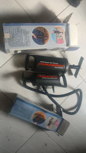 Bomba de ar manual intex double quick
