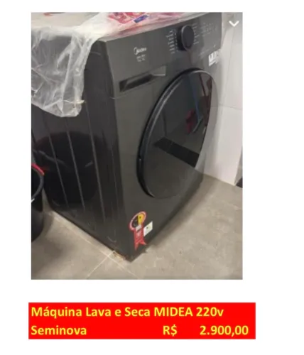 Lava e Seca Midea seminova