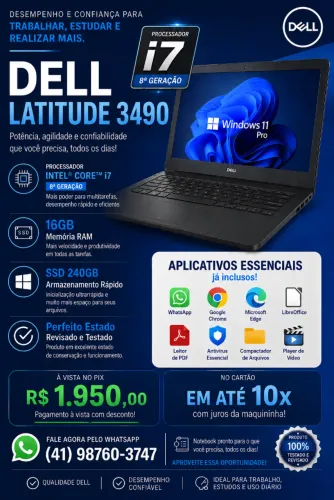 Notebook Dell 3490 - Imperdivel