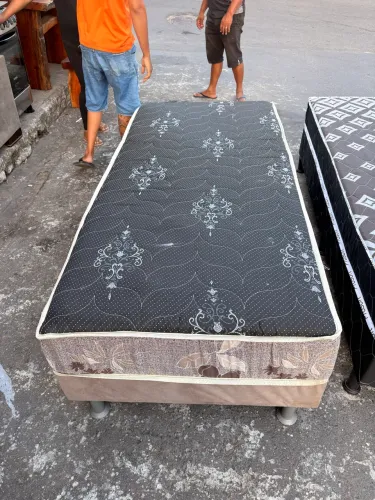 Cama Box Solteiro - Nova