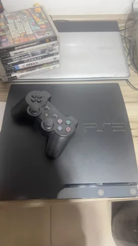 Playstation 3 + 6 jogos