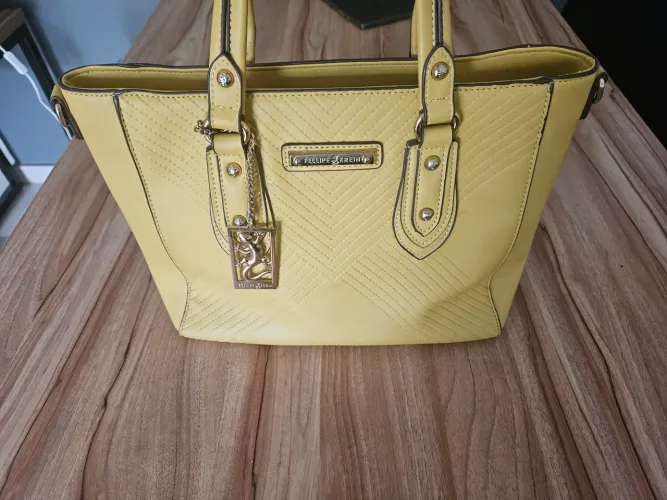 Bolsa Tote Felipe Krein Mostarda