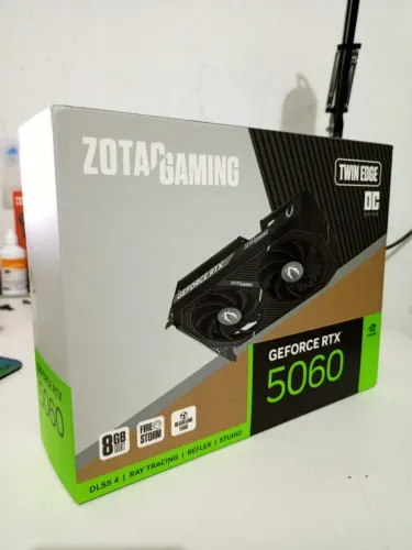 RTX 5060 8GB Zotac Twin Edge OC Nova | Garantia 3 Anos | NF