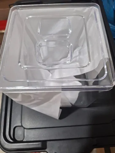 POTE EM ACRÍLICO P/GRANEL