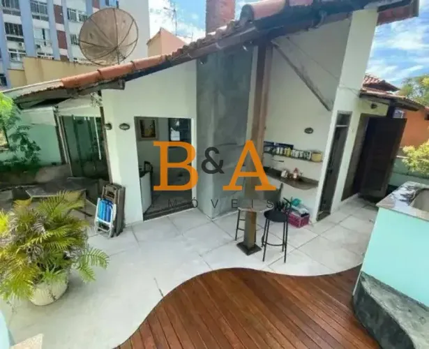 B&A Vende Cobertura Duplex 3 Quartos 1 Vaga Humaitá
