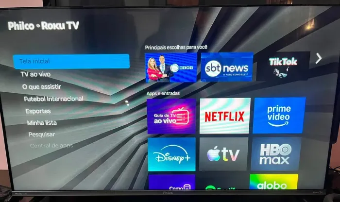 Tv Philco smart Roku tv 40 polegadas