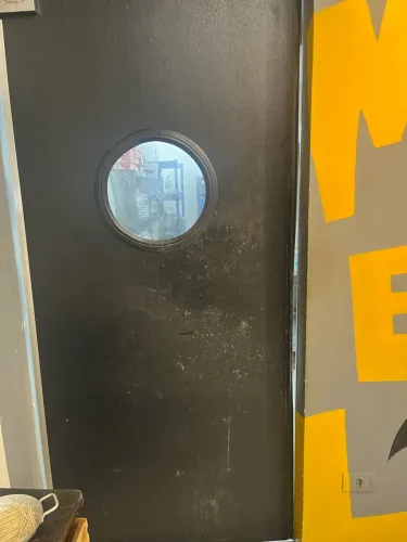 Porta vai e vem cozinha industrial