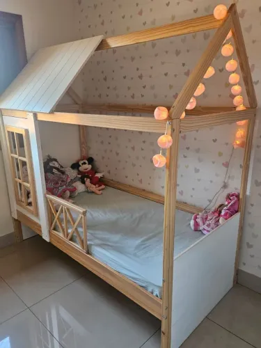 Cama Casinha Montessoriana Solteiro