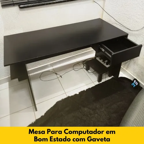 Mesa Para Computador Escrivaninha Usada