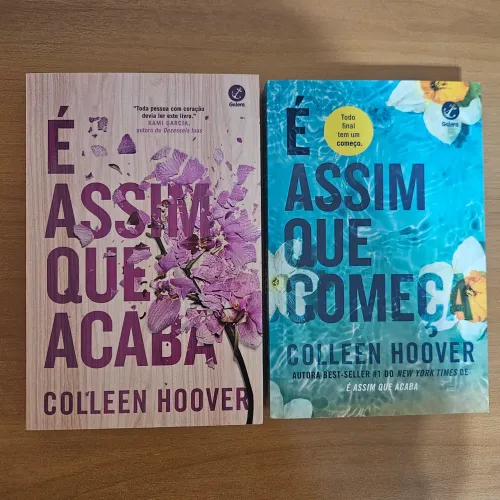 Kit "É Assim que Acaba" e "É assim que Começa" - Colleen Hoover