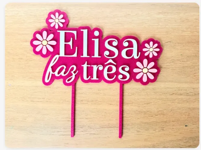 Kit de mesa personalizado para aniversario