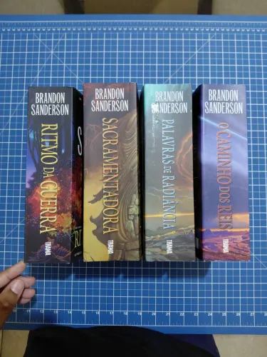 4 livros dos Relatos da Guerra das Tempestades