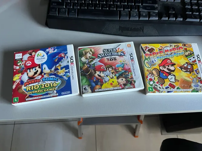Lote 3 jogos - Nintendo