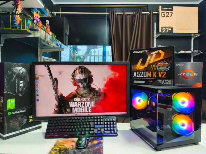 PC GAMER RYZEN 5 TELA 27 GTX 1060 16GB