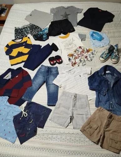 Combo roupa infantil menino - 2/3 anos