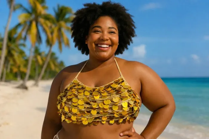 Cropped carnaval - TAM 46 ao 50