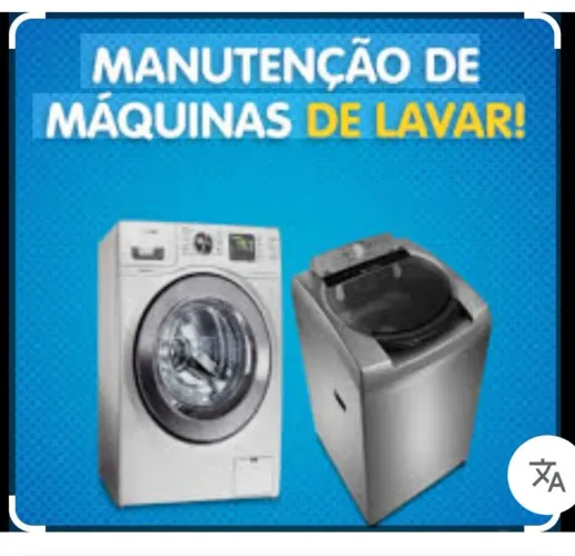 Conserto de lavadora de roupa/Lava e Seca