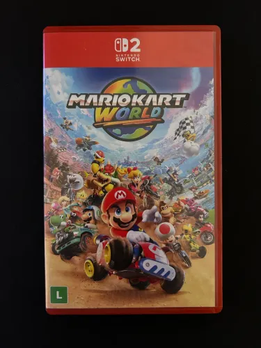 Mario Kart World - Nintendo Switch 2 - Mídia Física Original