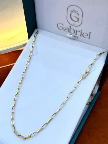 Cordão de ouro Cartier oco 4.75g ( LOJA )