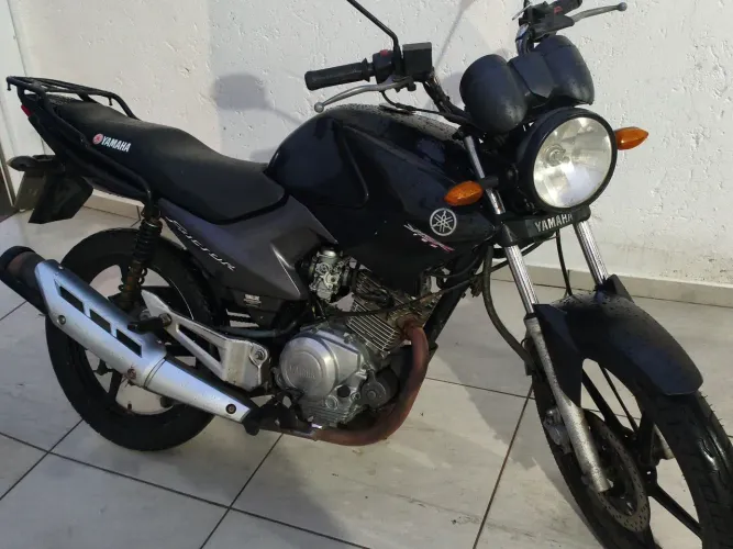 Moto YBR 125 2008/2009 discos dianteiro com partida elétrica