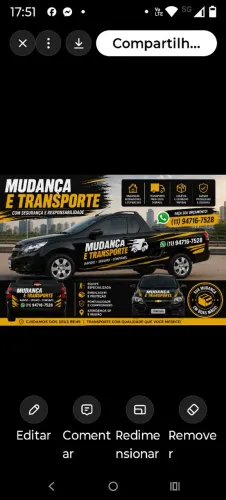 Mudanças e carretos 