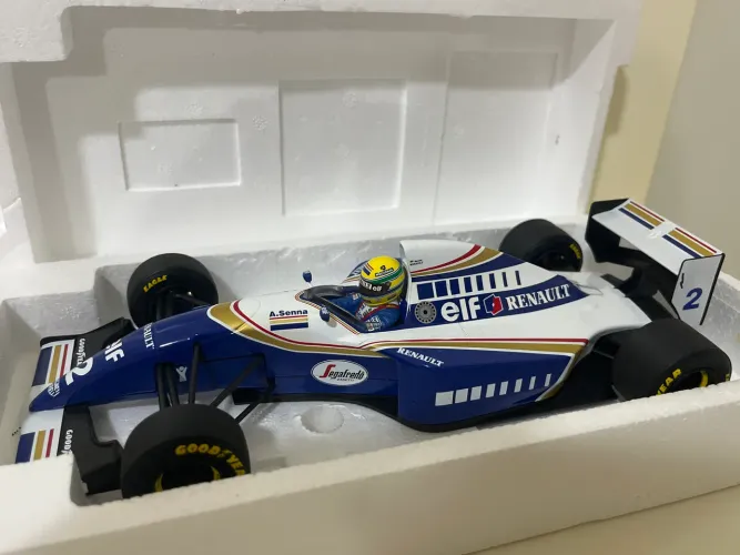 Ayrton Senna F1 Minichamps 1:18 Williams FW16 1994 World Champion 