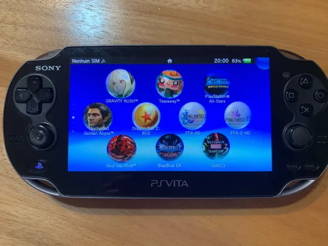 PSVita desbloqueado com vários jogos