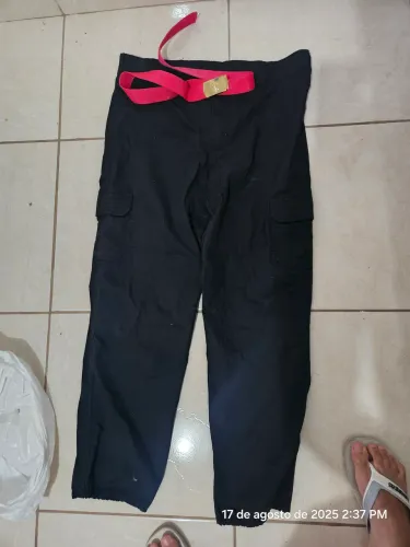 Uniforme Bombeiro Civil Completo (Calça + Jaqueta + Boina + Cinto) TAM G