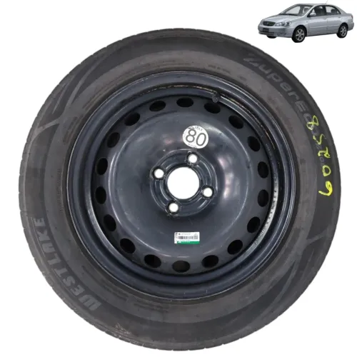 Roda ferro estepe aro 15 4x100 Toyota corolla 2003 2004 2005