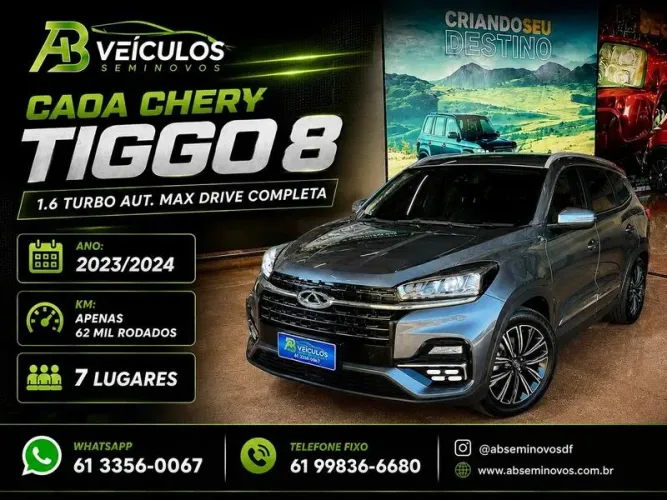 Chery Tiggo 8 MAX Drive 1.6 Turbo Aut. 2024